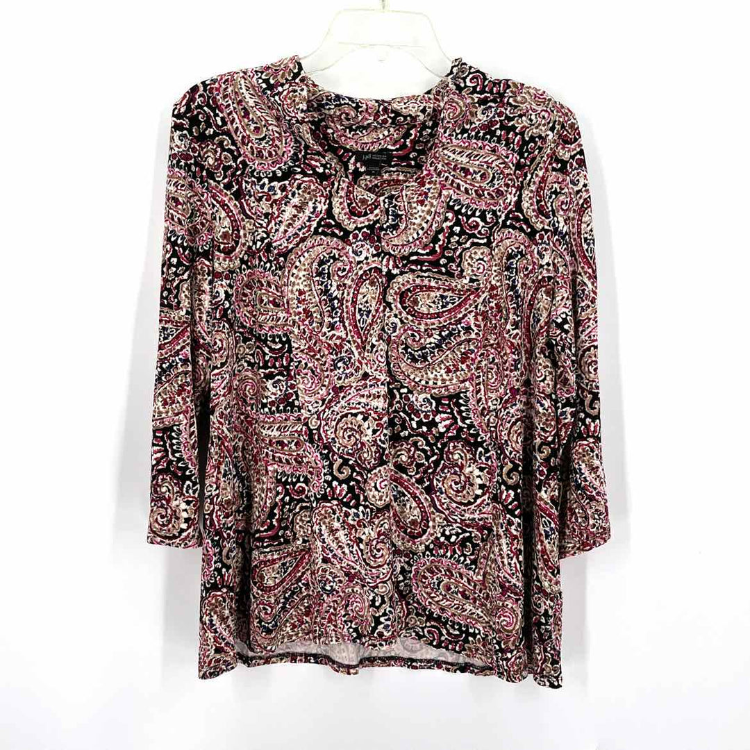 Size M J JILL Multi-Color Shirt