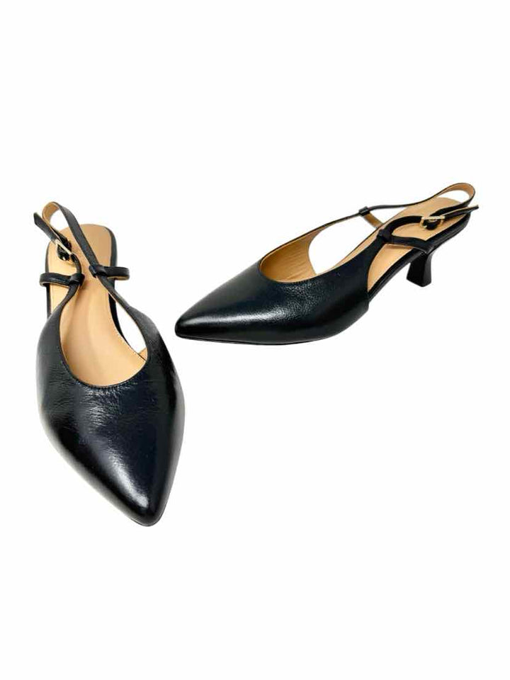 Shoe Size 9 MADEWELL Black Leather Pumps