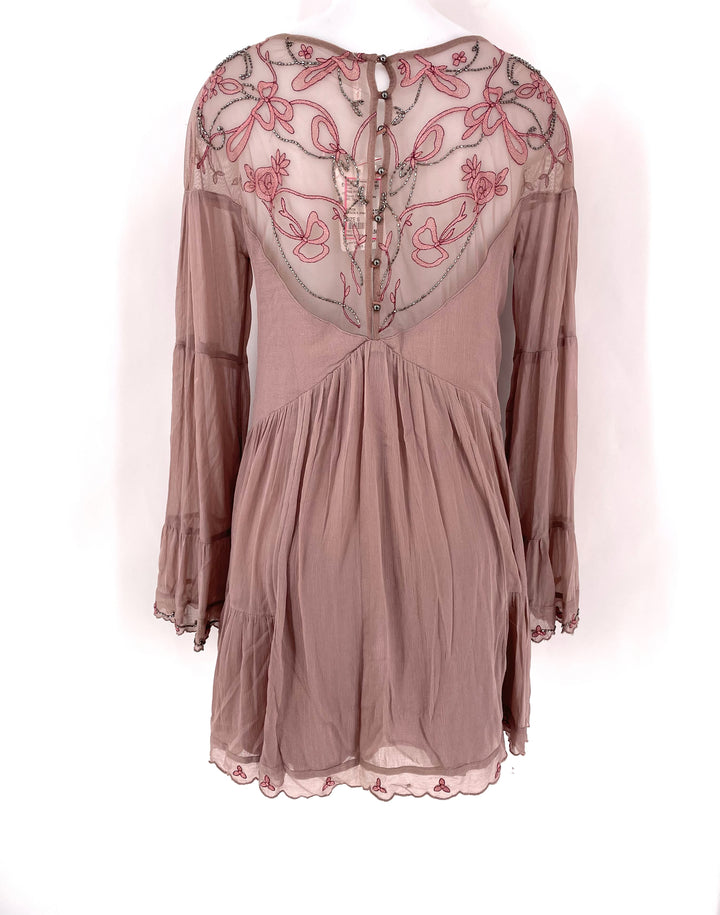 Size S FREE PEOPLE Mauve Dress