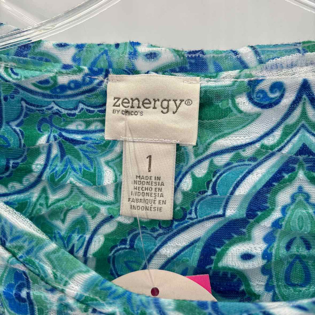 Size M Chico's Multi-Color Knit Shirt