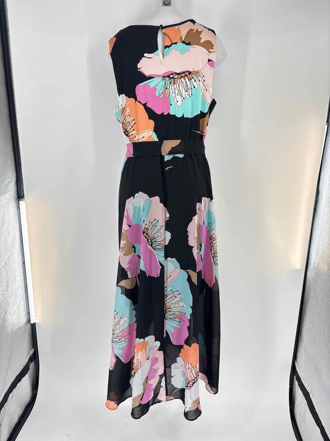 Size 16 LANE BRYANT Black Print Dress