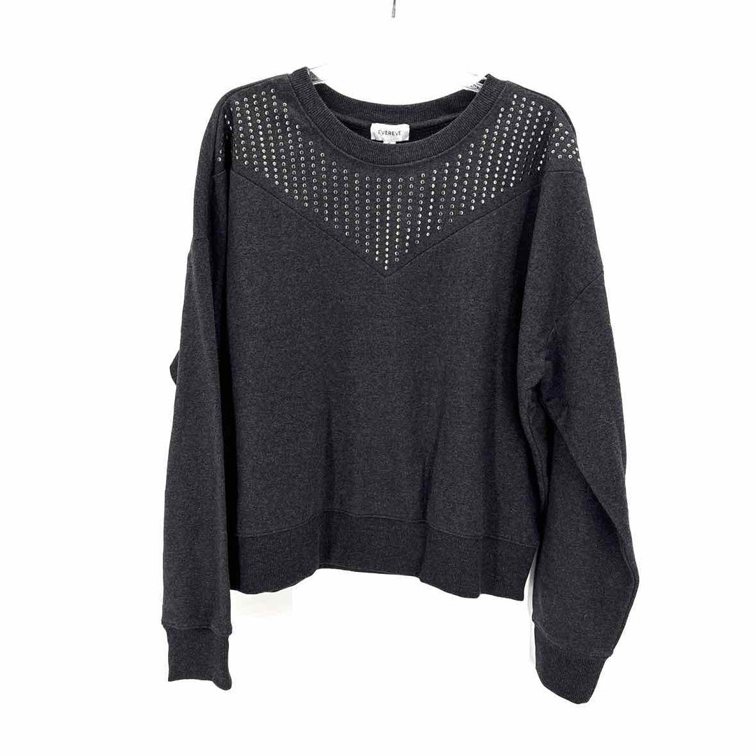 Size XL EVEREVE Charcoal Knit Dress