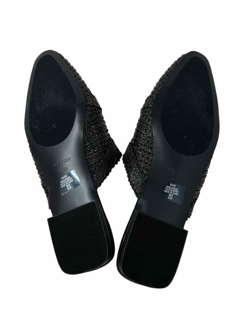 Shoe Size 8.5 Nine West Black Mules
