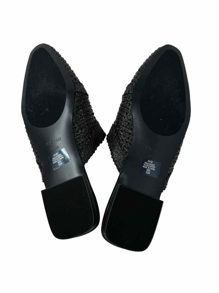 Shoe Size 8.5 Nine West Black Mules