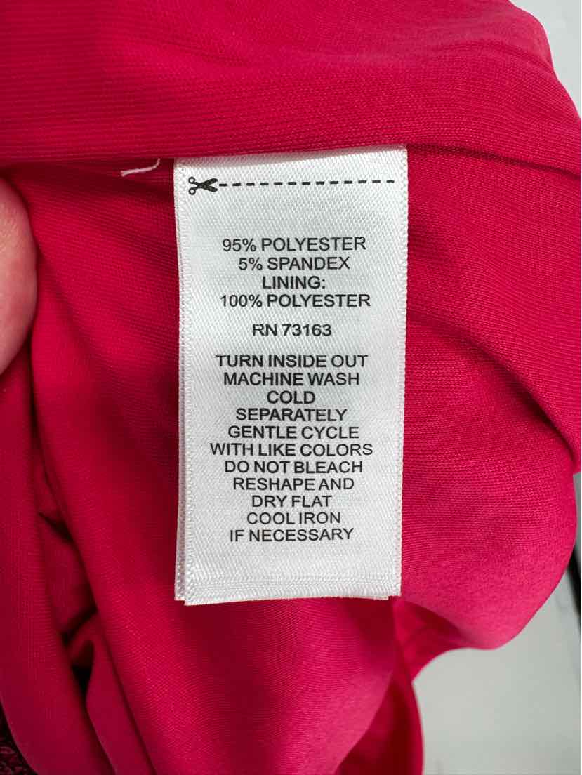 Size XL CABLE & GAUGE Fuschia Shirt
