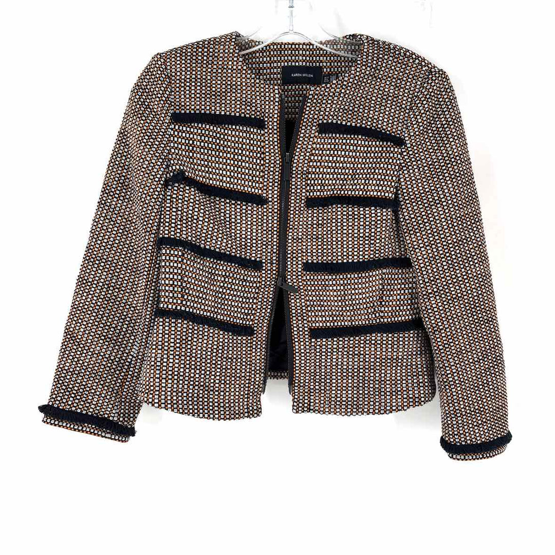 Size 6 KAREN MILLEN Black Blazer