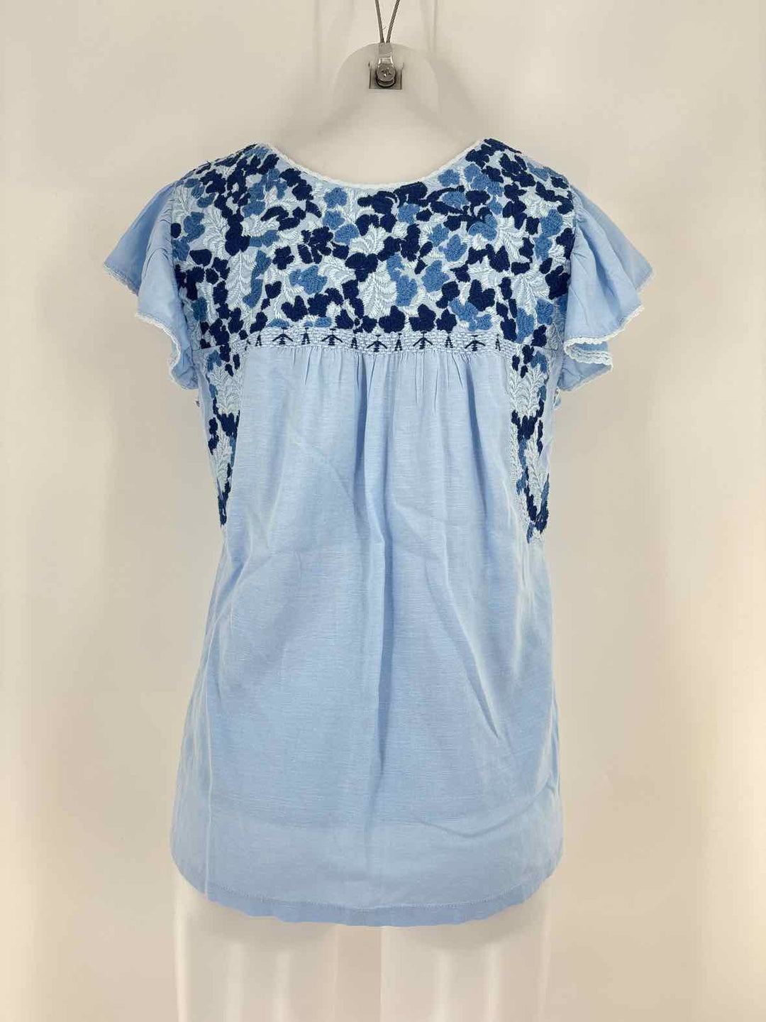 Size M J MARIE Blue Shirt