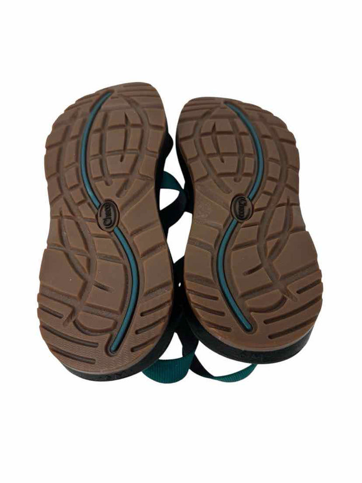 Shoe Size 9 CHACO Teal Sandals