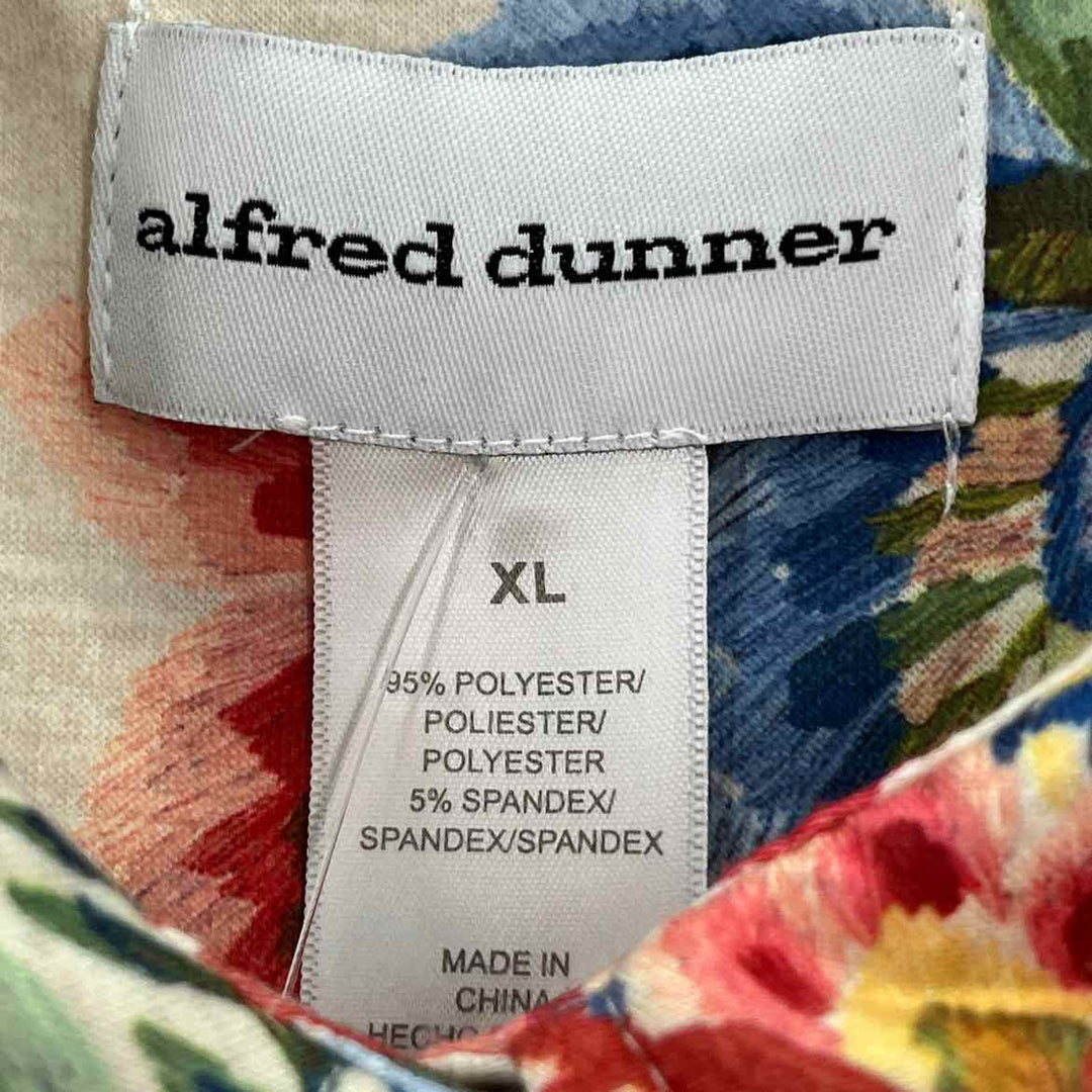 Size XL ALFRED DUNNER Cream Shirt
