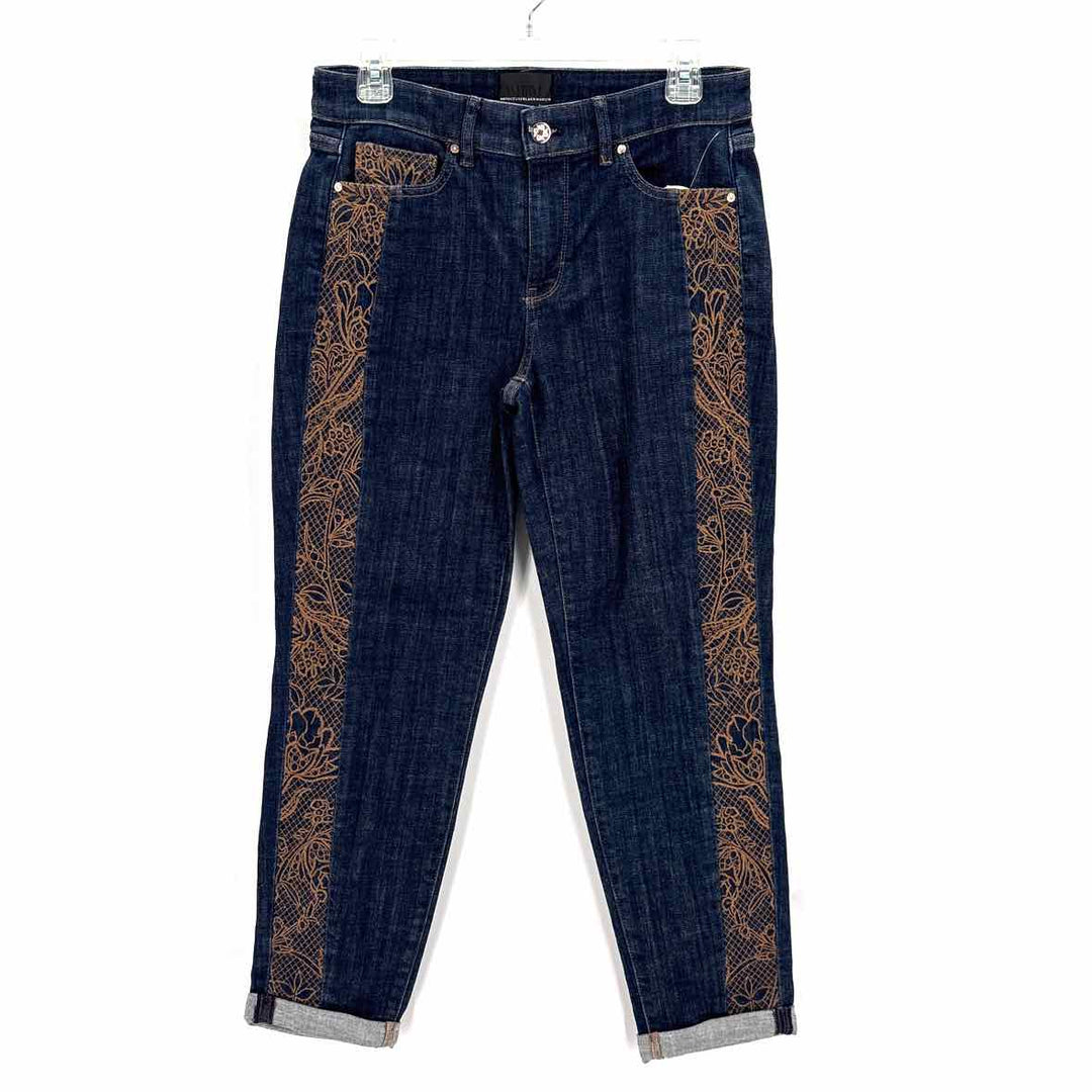 Size 4 White House Black Market Navy Jeans