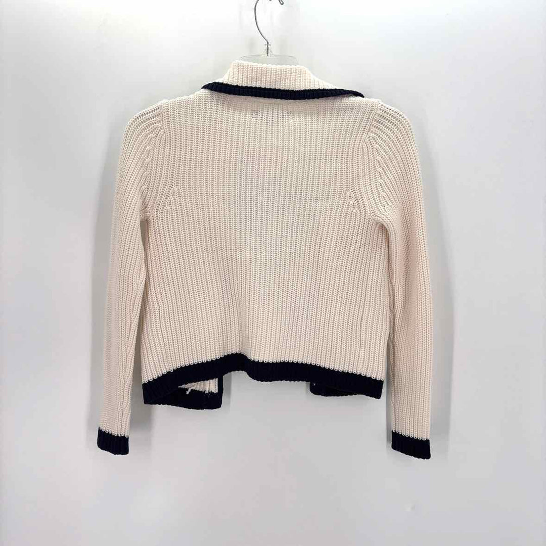 Size XS Ann Taylor Ivory Knit Cardigan