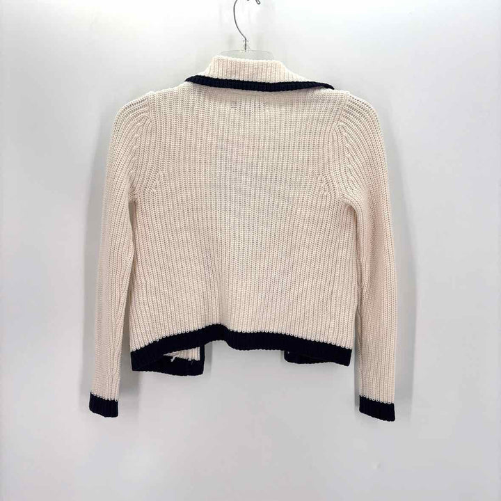 Size XS Ann Taylor Ivory Knit Cardigan