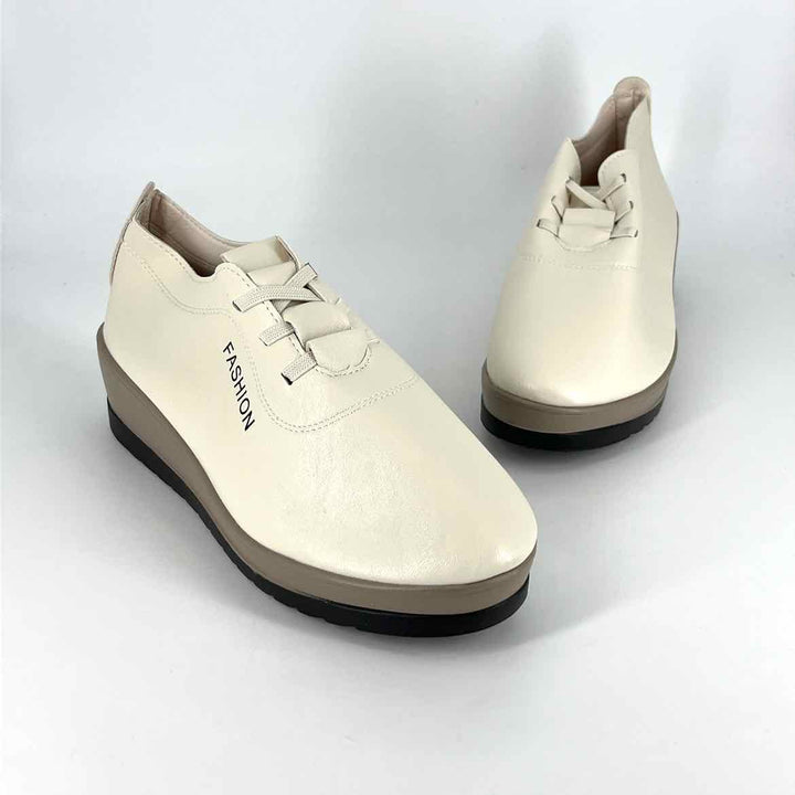 Shoe Size 9.5 Multi-Color Faux Leather Wedge