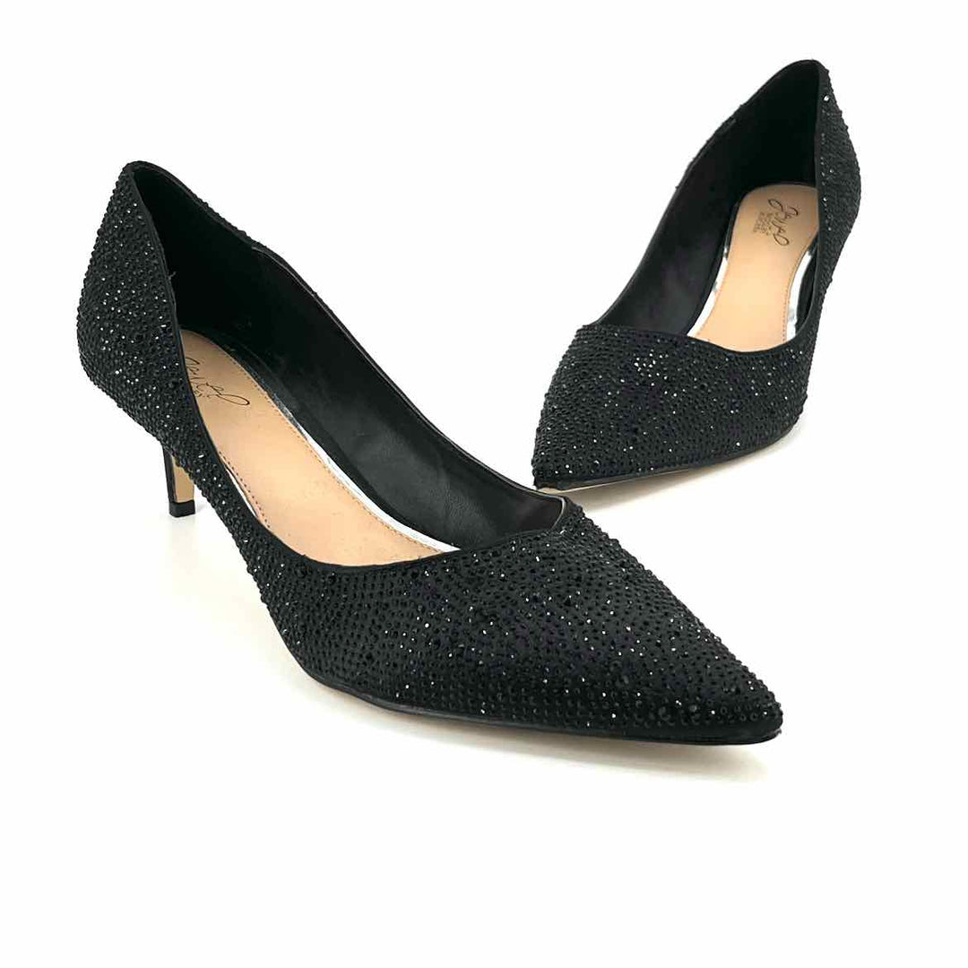 Shoe Size 12 Badgley Mischka Black Pumps