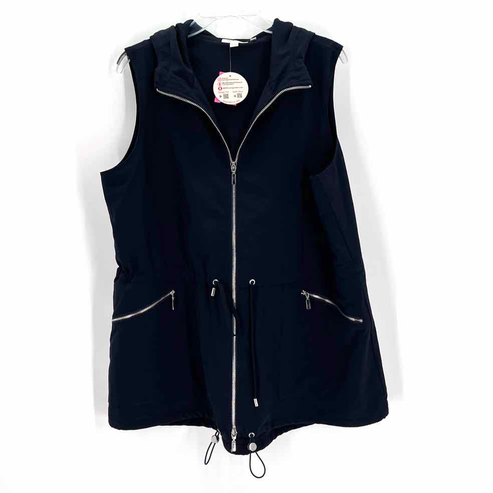 Size 12 Chico's Navy Vest