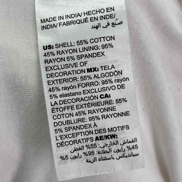 Size 1 Chico's White Dress