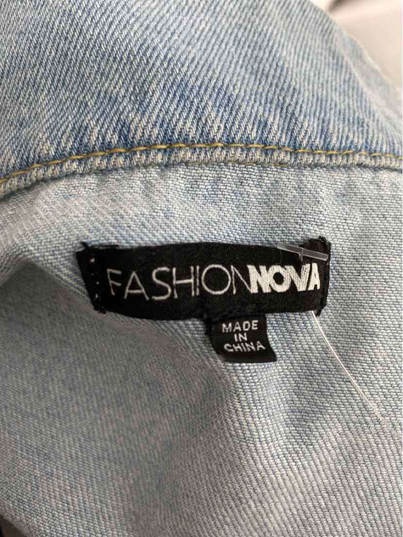 Size 2X FASHION NOVA Denim Jacket