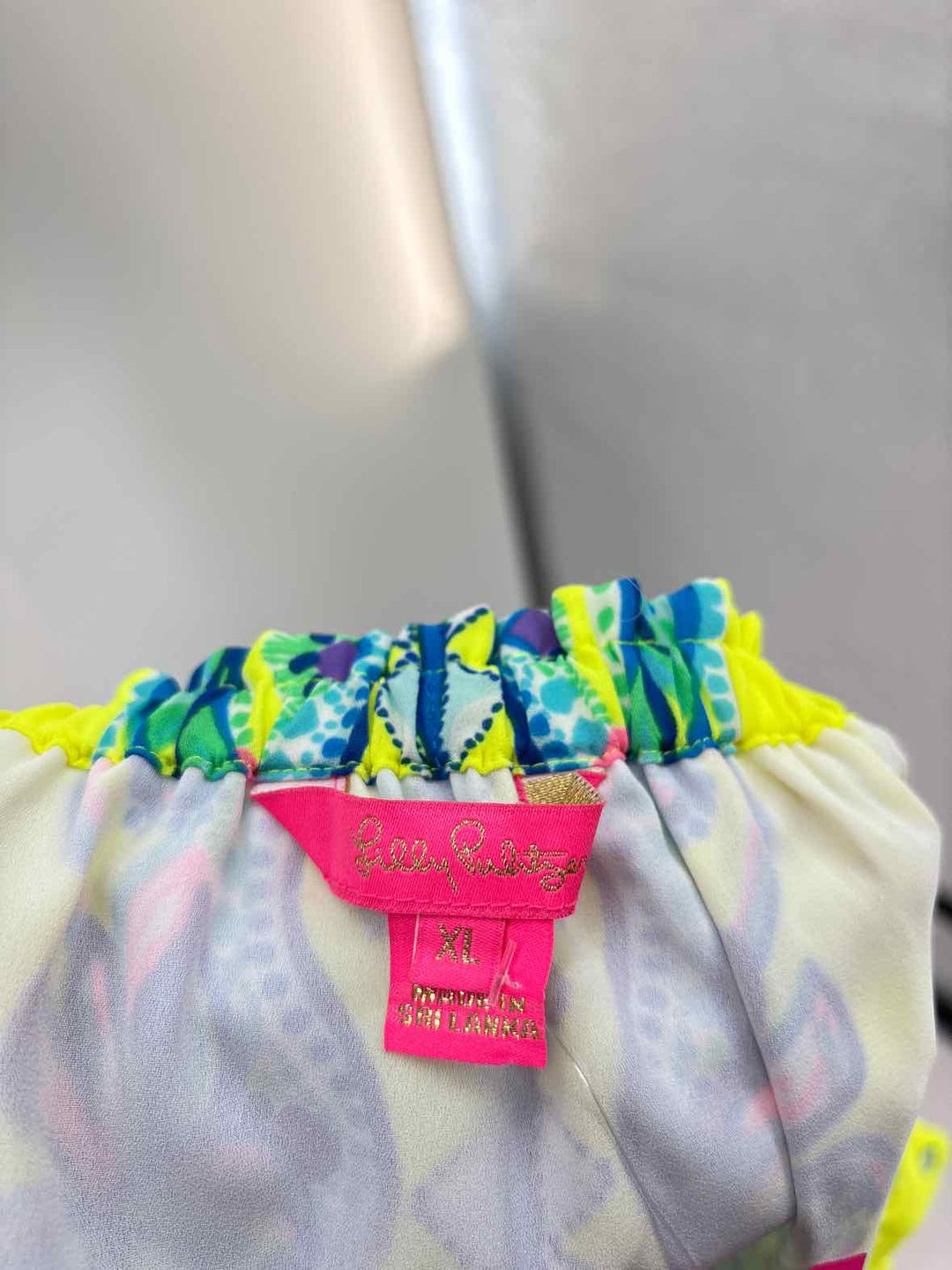 Size XL Lilly Pulitzer Lime Green Dress
