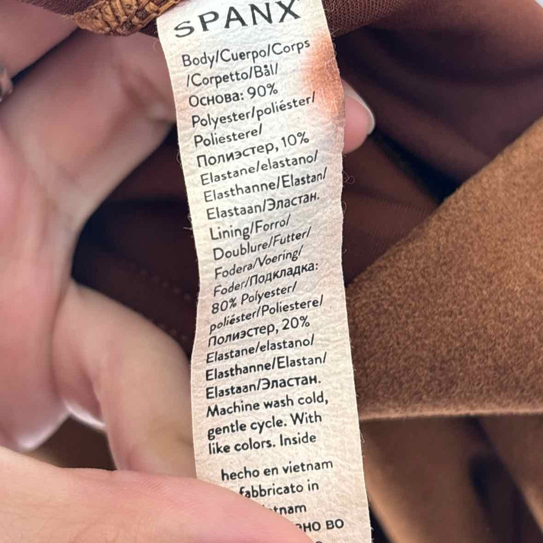 Size M SPANX Brown Pants