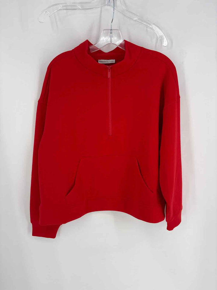 Size L ZENANA Red Sweater