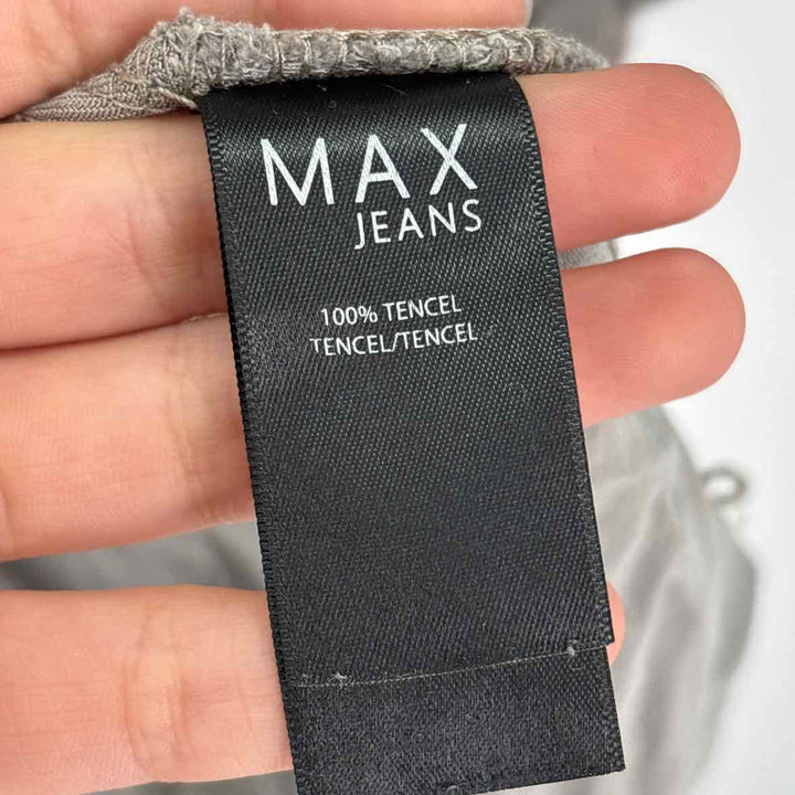 Size L MAX JEANS Gray Jacket
