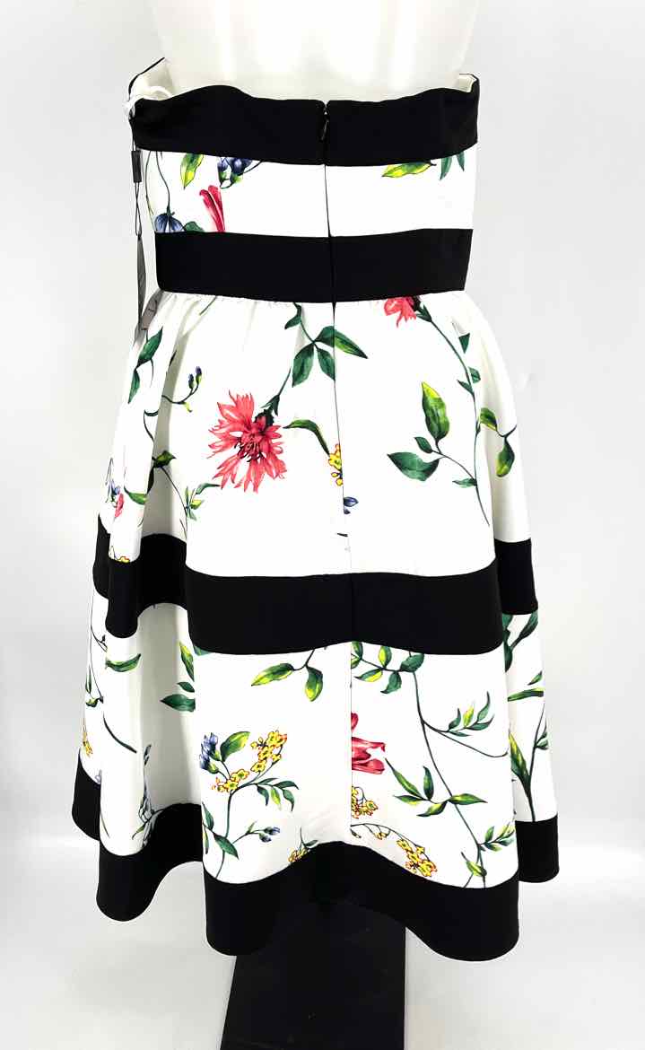 Size 8 White House Black Market White Dress