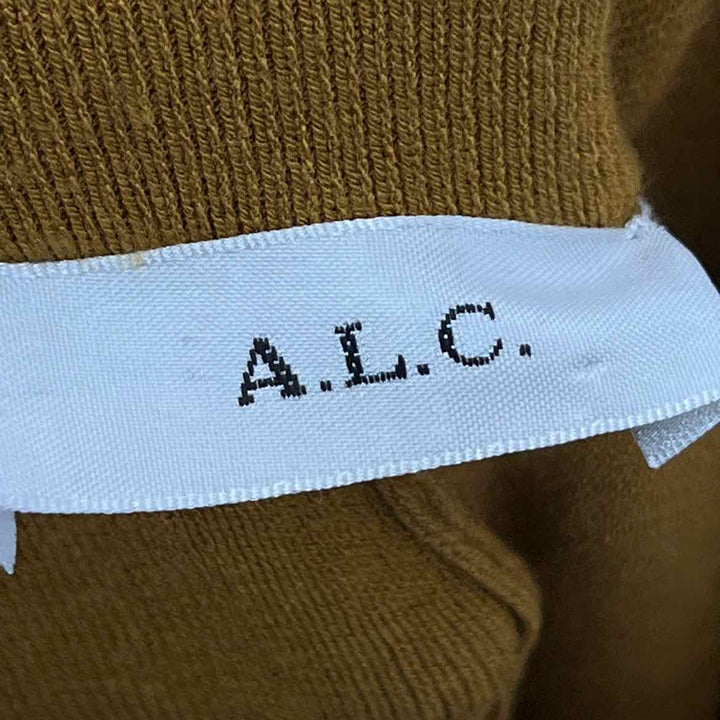 Size XS ALC Mustard Knit Skirt