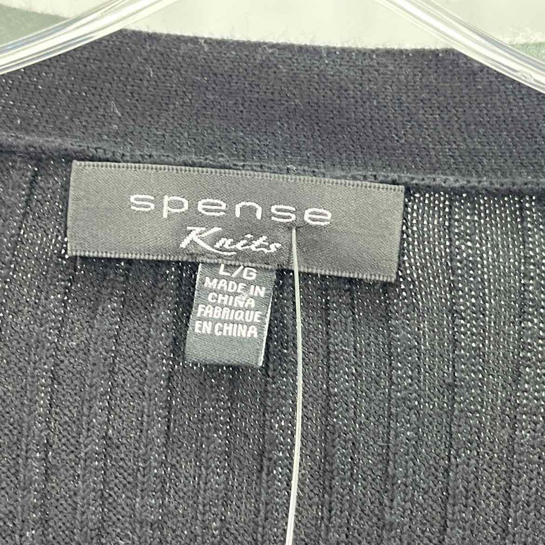 Size L SPENSE Black Cardigan