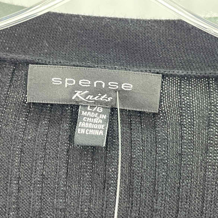 Size L SPENSE Black Cardigan