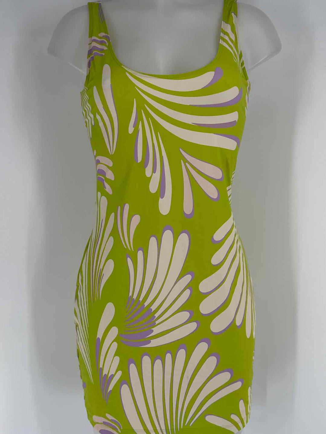 Size M ALEXIS Green Print Dress