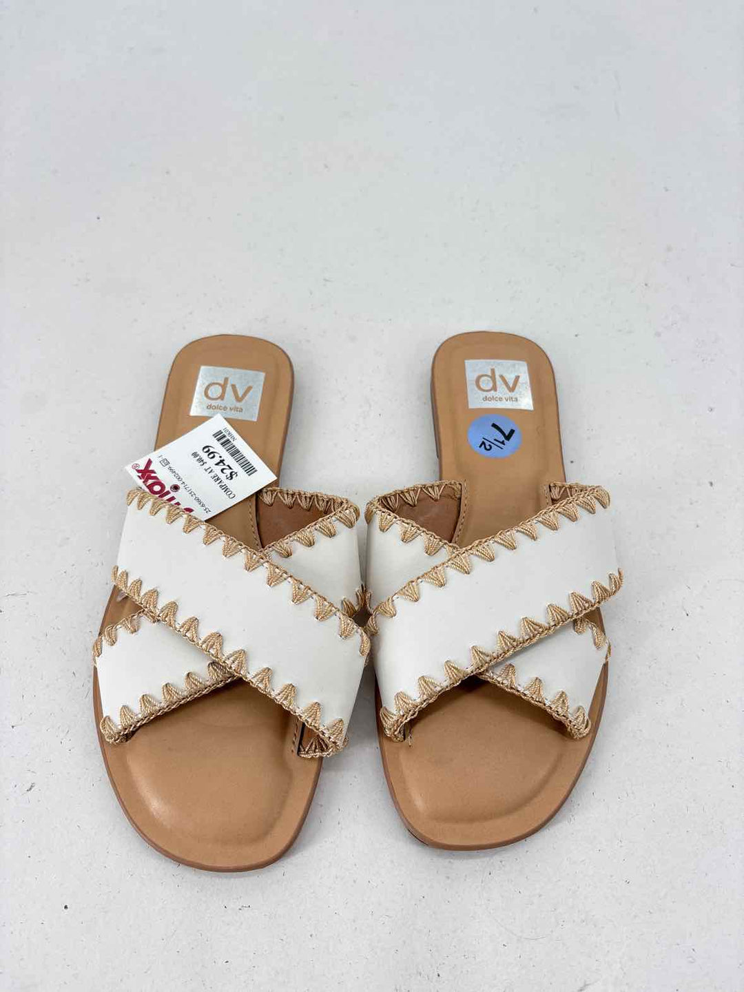 Shoe Size 7.5 Dolce Vita White Sandals