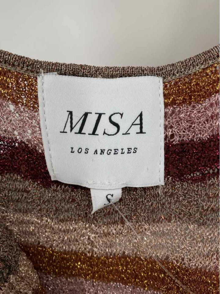 Size S MISA Multi-Color Dress