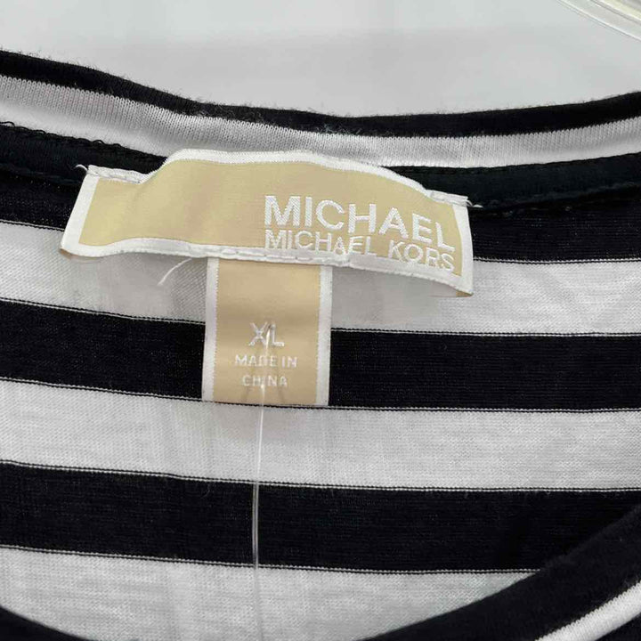 Size XL Michael Kors Black/White Shirt