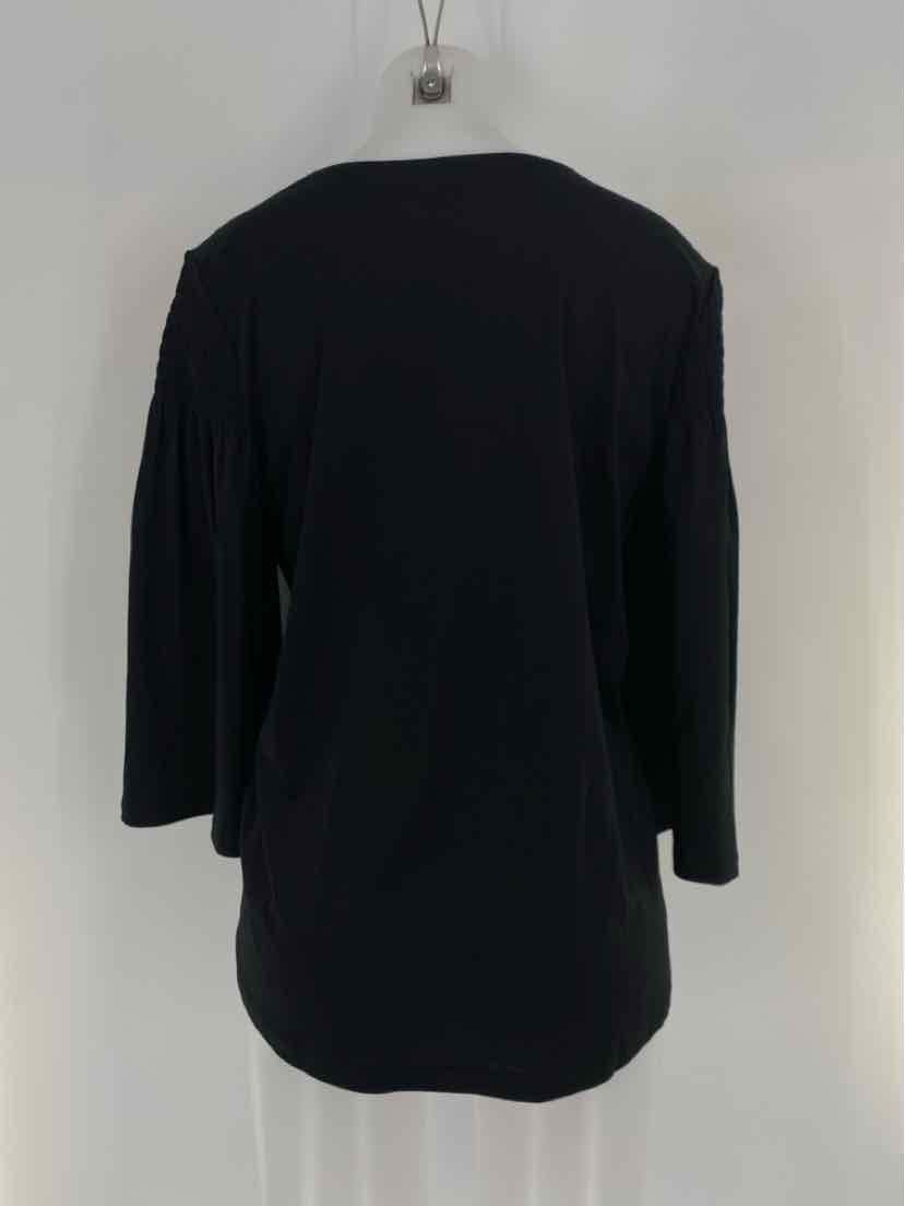 Size L Ann Taylor Black Shirt
