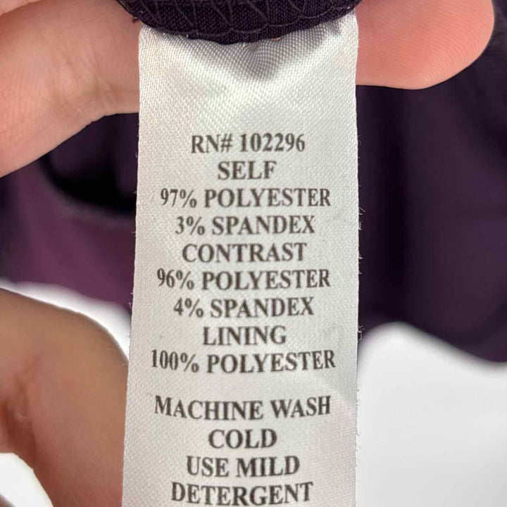 Size 18W CONNECTED APPAREL Plum Dress