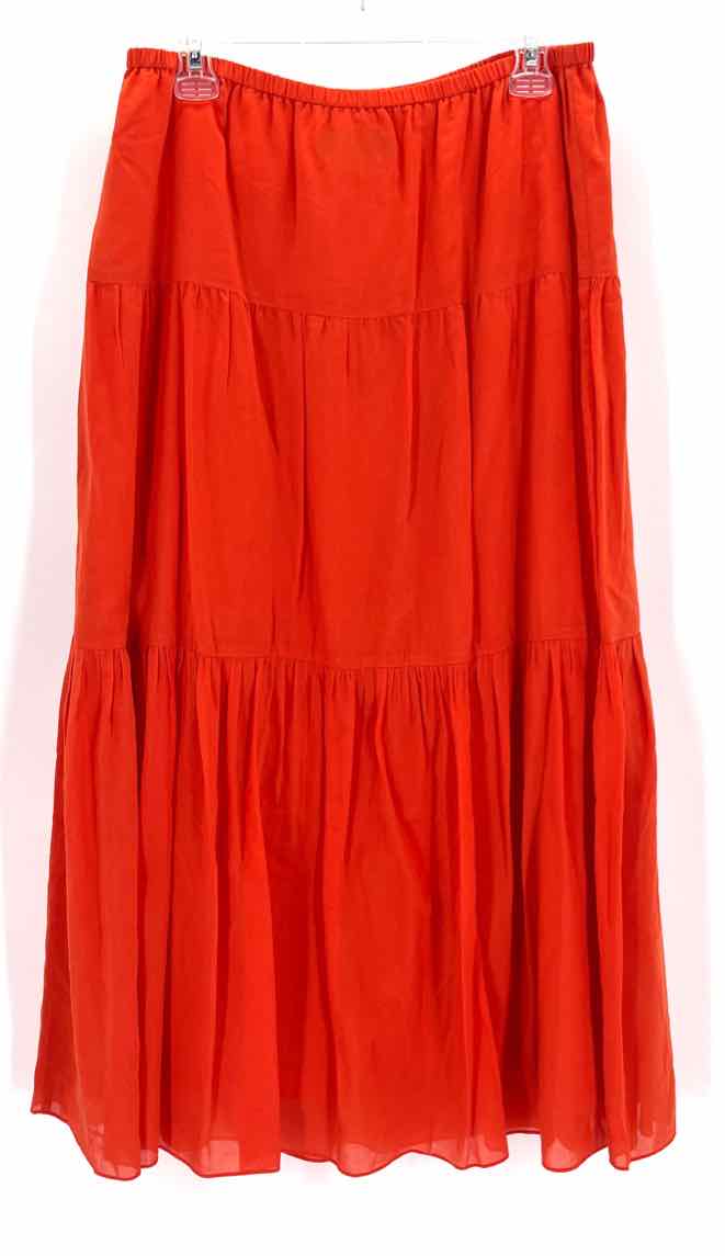 Size M Talbots Orange Dress