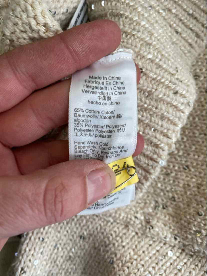 Size XS J Crew Tan Sweater