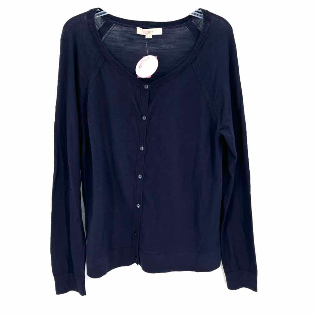 Size XL LOFT Navy Sweater