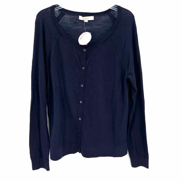 Size XL LOFT Navy Sweater