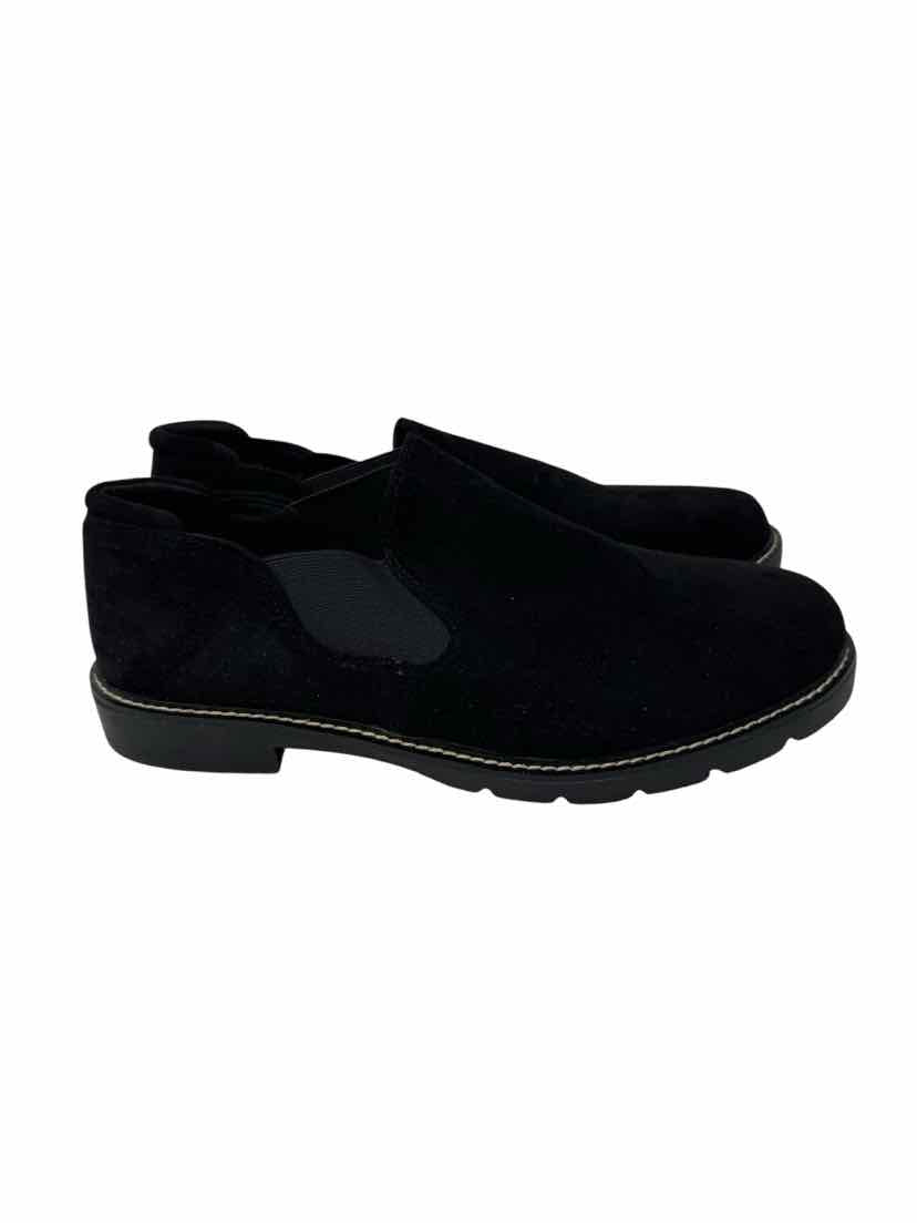 Shoe Size 10 Anne Klein Black Suede Boots