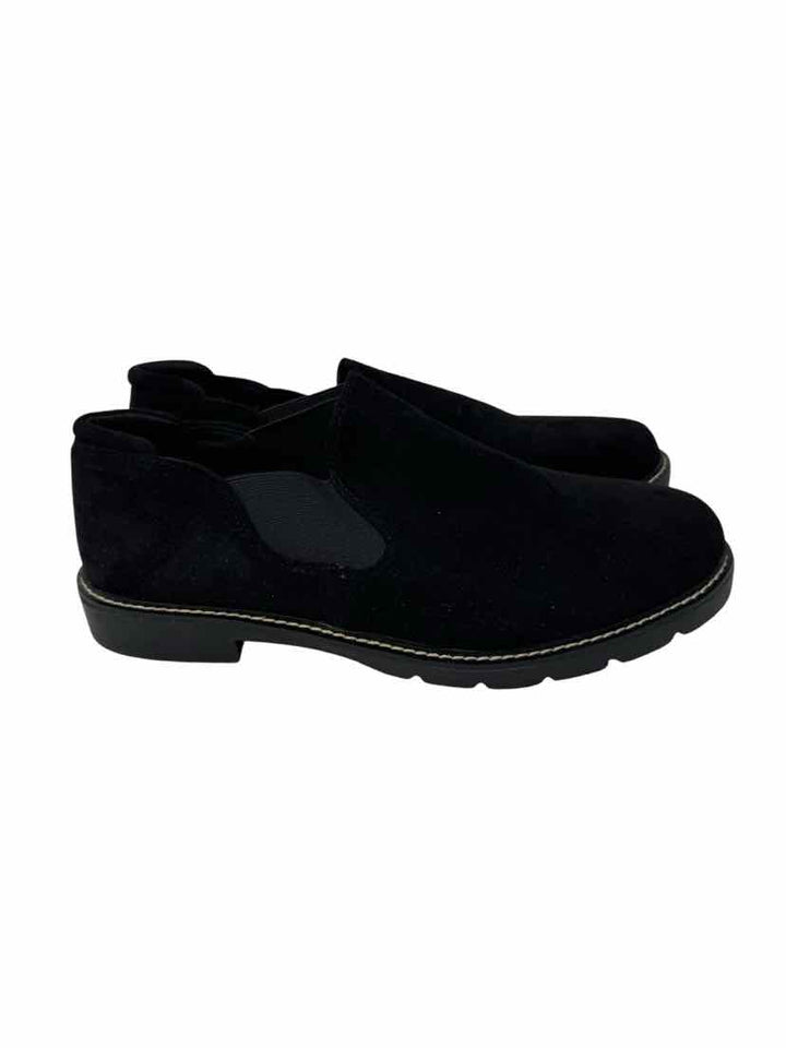 Shoe Size 10 Anne Klein Black Suede Boots