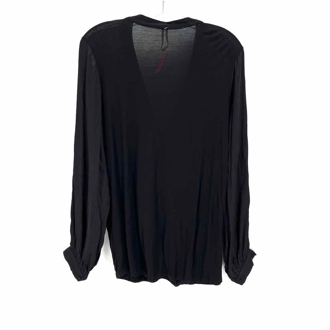 Size L Anthropologie Black Cotton Shirt