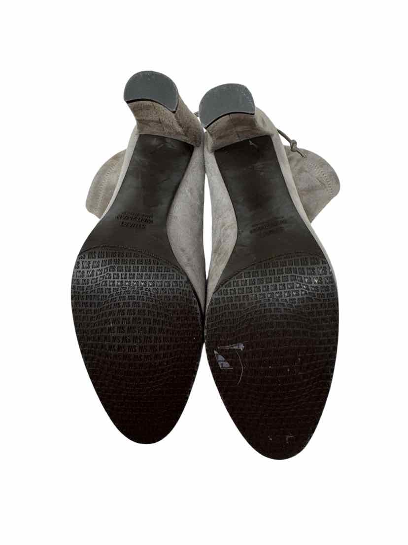 Shoe Size 7.5 Stuart Weitzman Gray Suede Boots