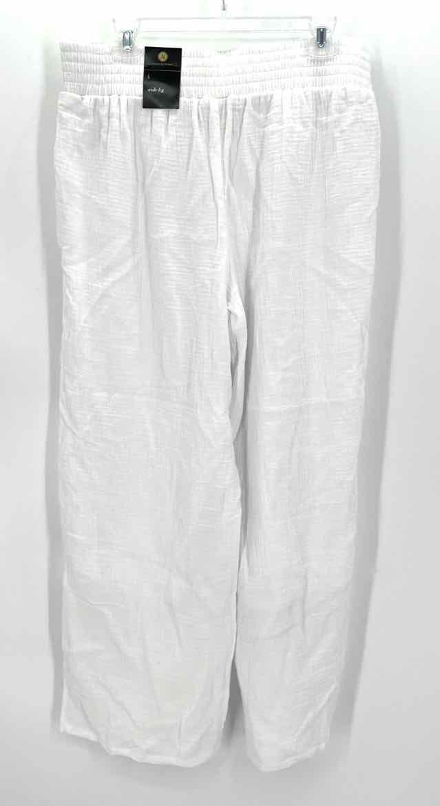 Size L JM COLLECTION White Pants