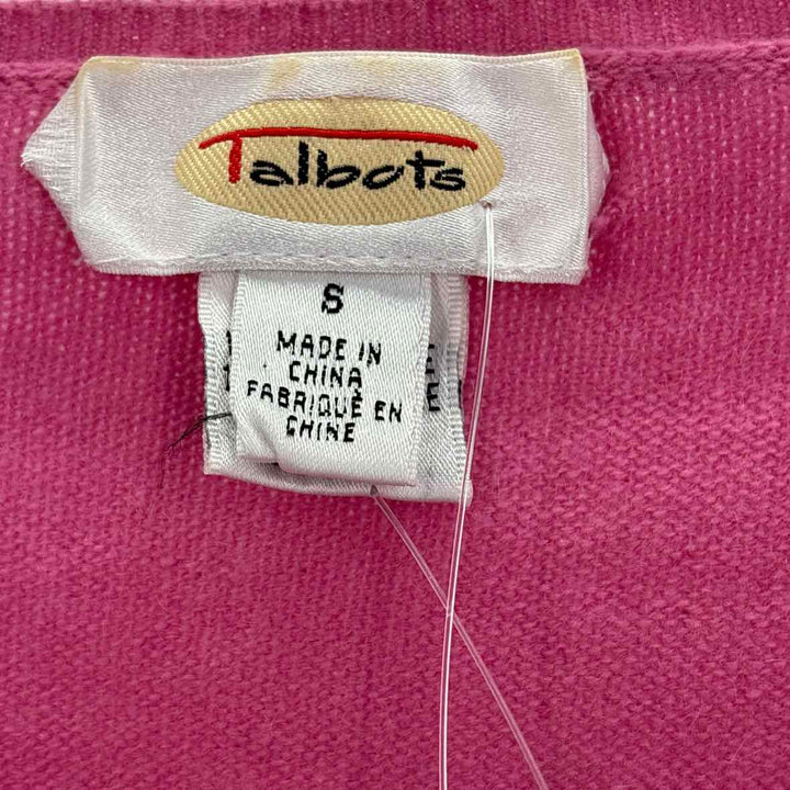 Size 6 Talbots Pink Cashmere Sweater