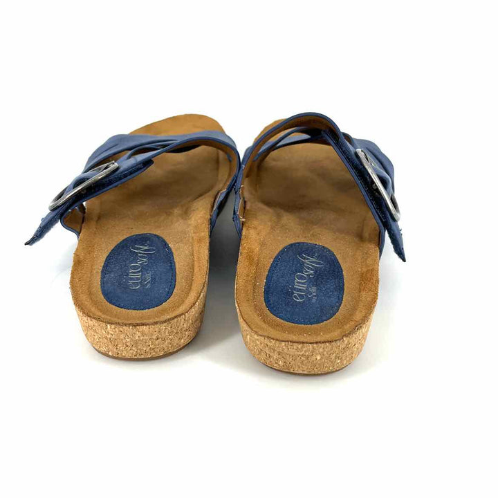 Shoe Size 8.5 SOFFT Blue Suede Sandals