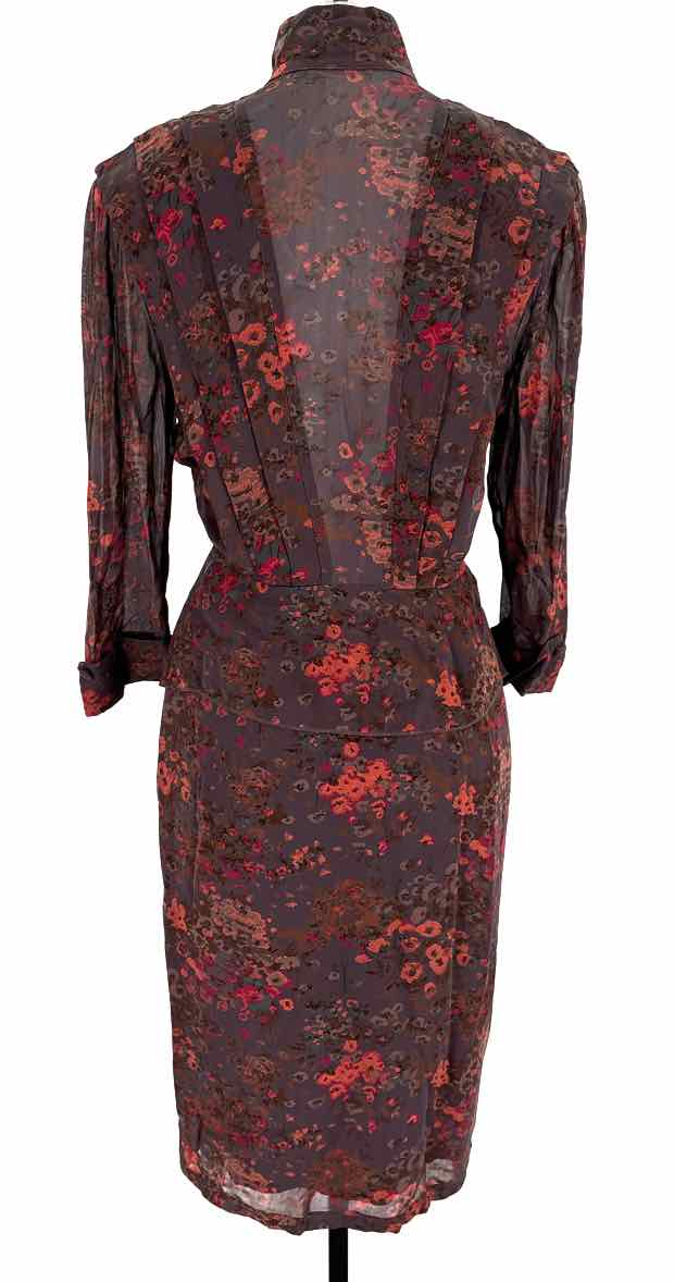 Size 6 Burgundy Dress