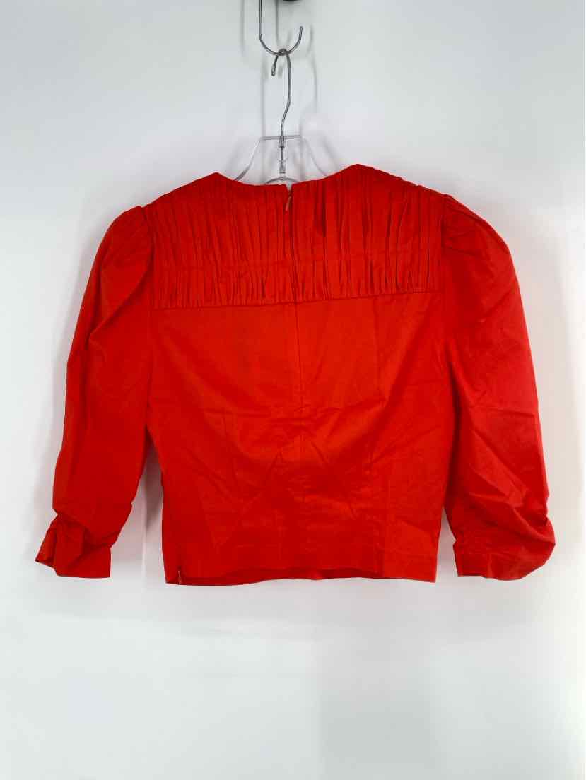 Size 0 Orange Shirt