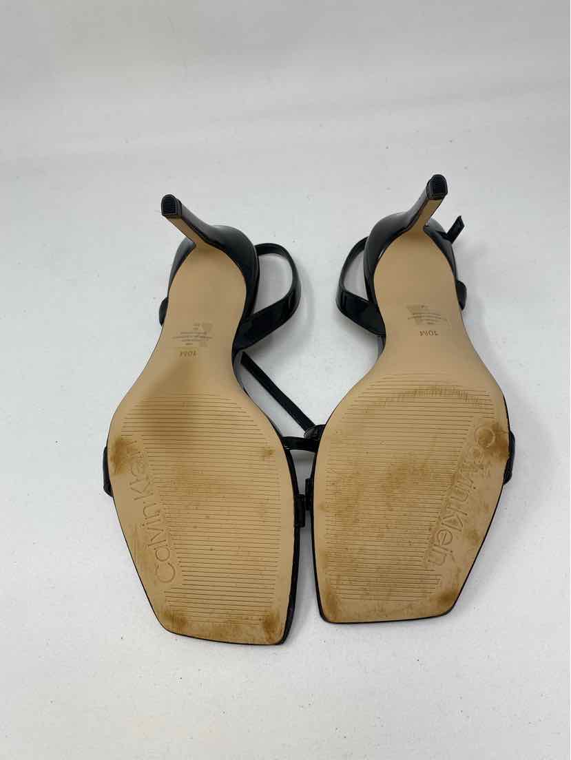 Shoe Size 10 Calvin Klein Black Sandals
