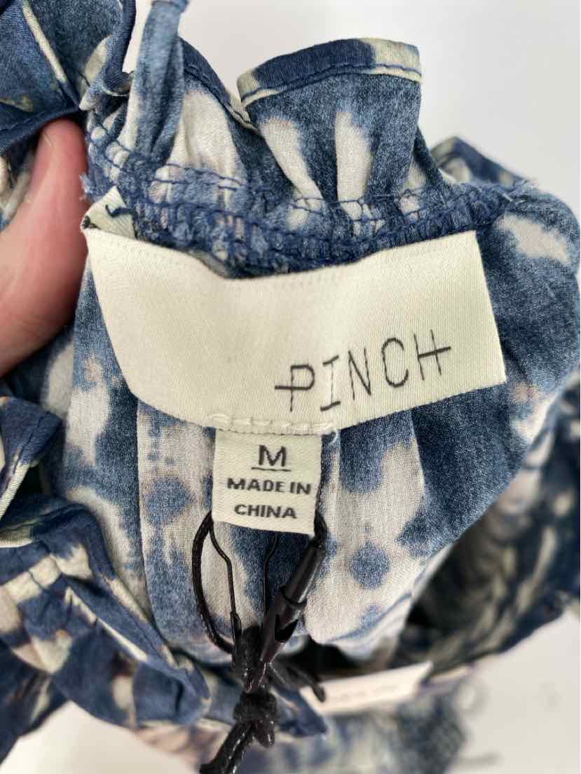 Size M PINCH Blue Print Dress